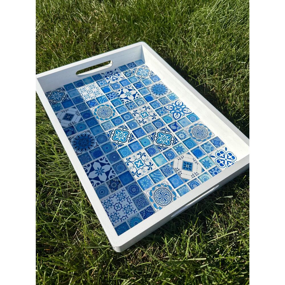 Mediterranean Mosaic Tray